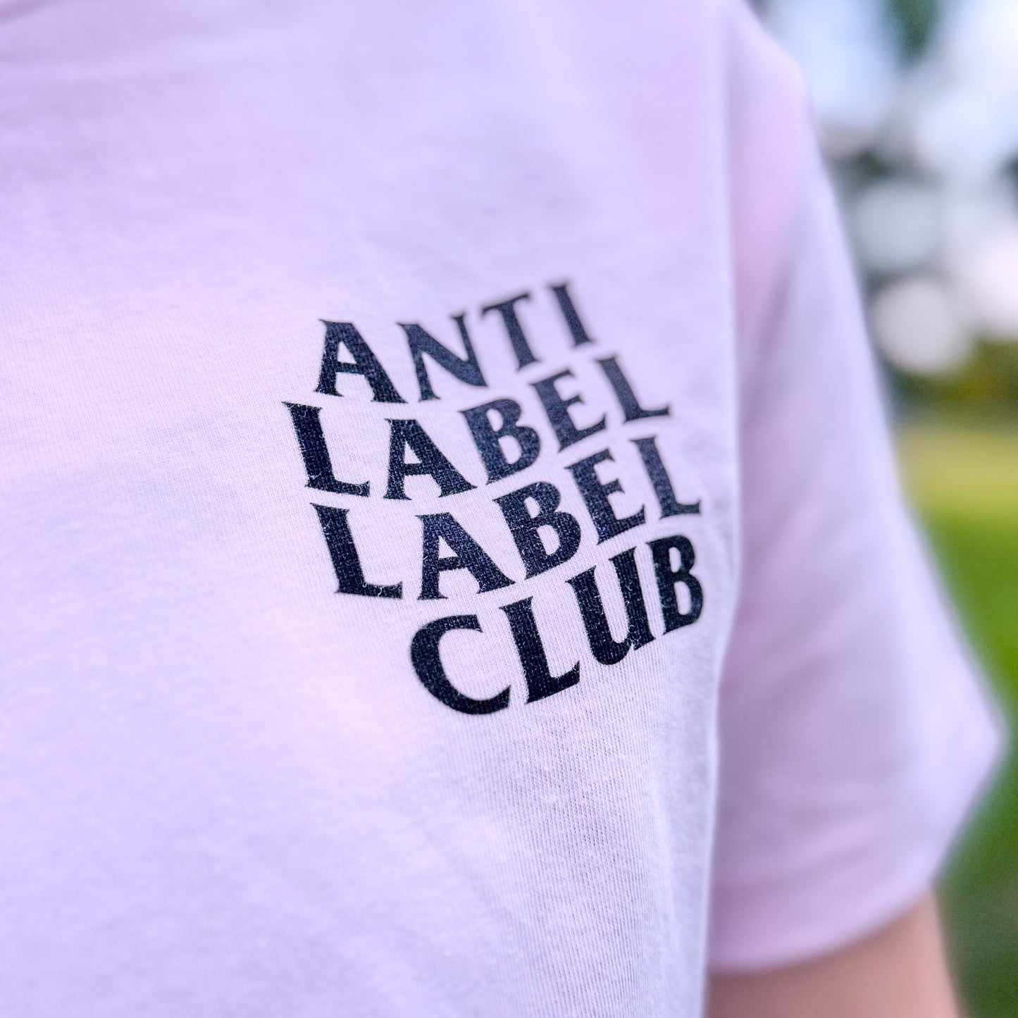 "Anti Label Label Club" Boxy Tee