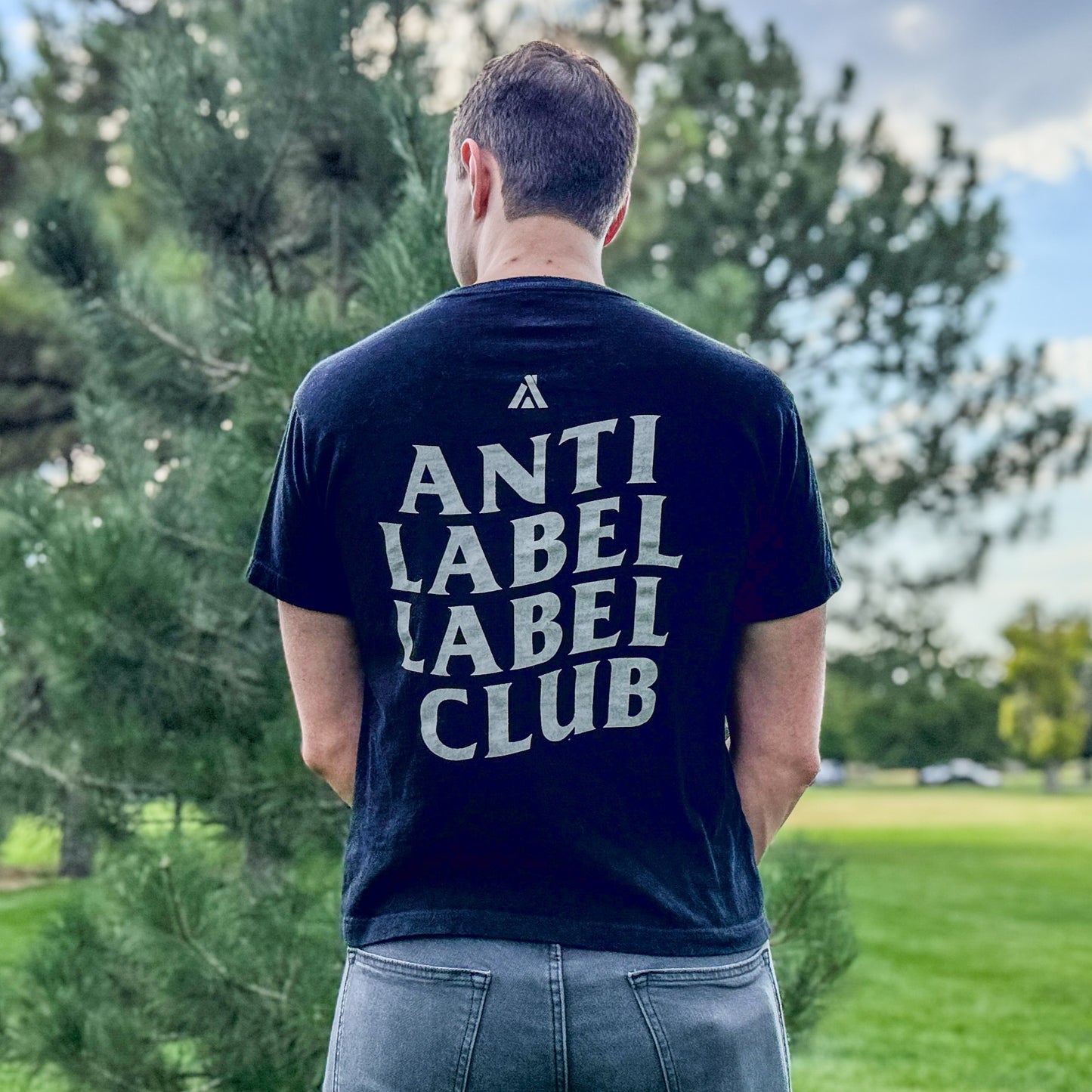 "Anti Label Label Club" Boxy Tee