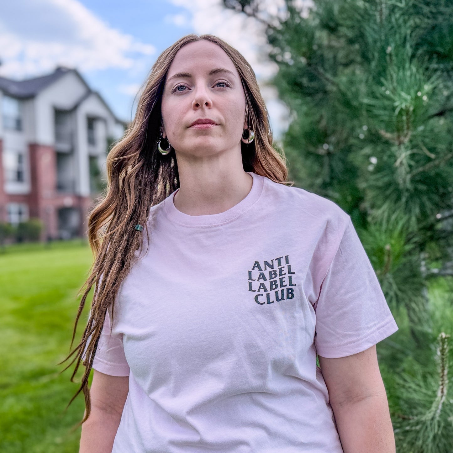 "Anti Label Label Club" Boxy Tee